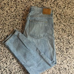 Denim Forum Ex Boyfriend Jean. Light wash. Size 30.